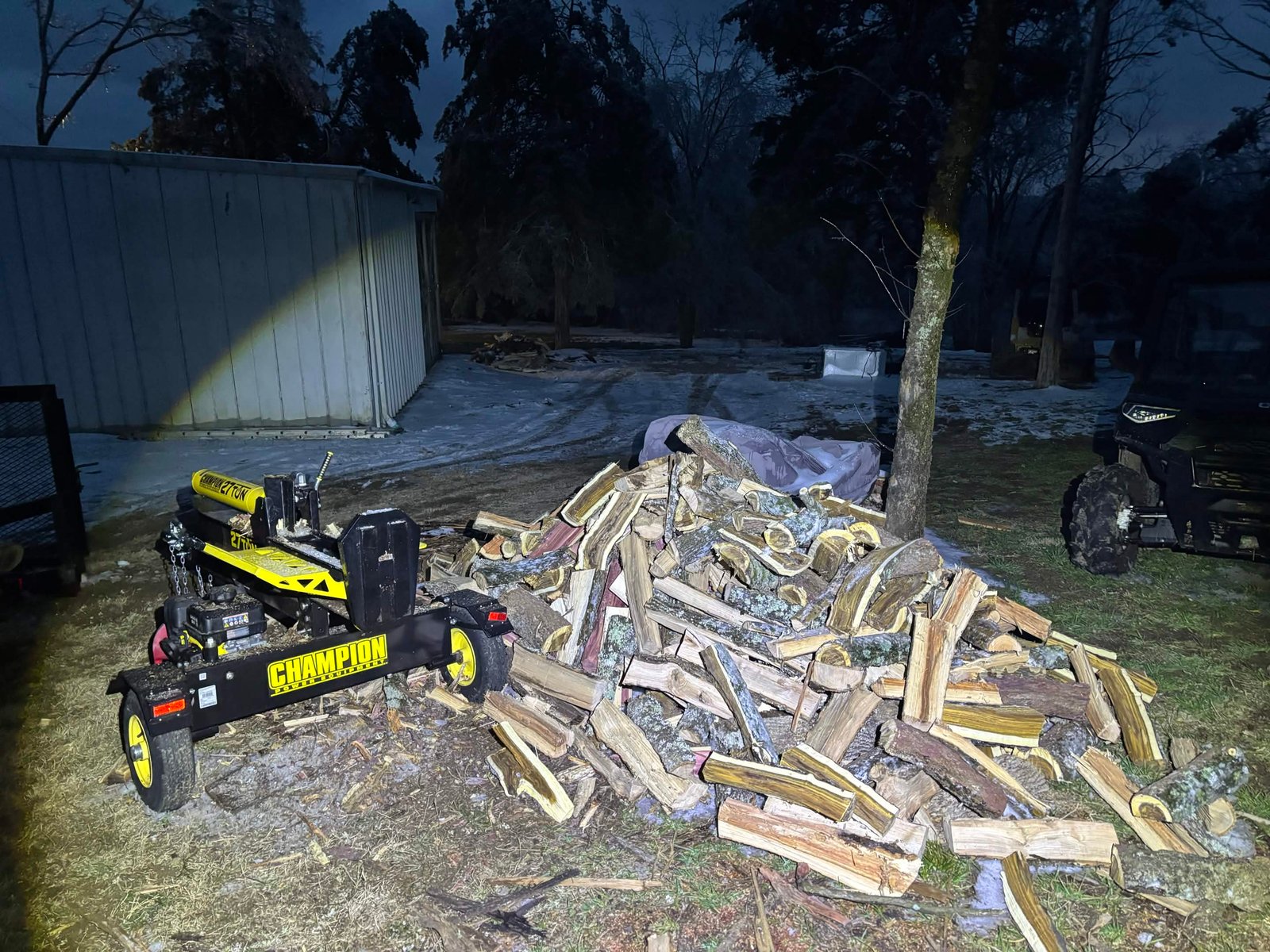 Recent tree removal project by Jaxson's Whole